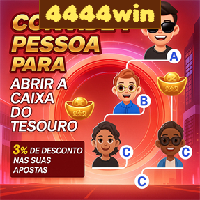 4444win Ganhe R$ 100,00 Gratis